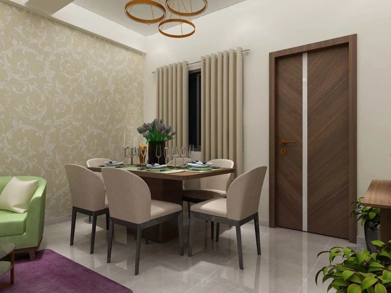 Arman Laskar – Bedroom Interior Design in New Town, Kolkata - Image 6