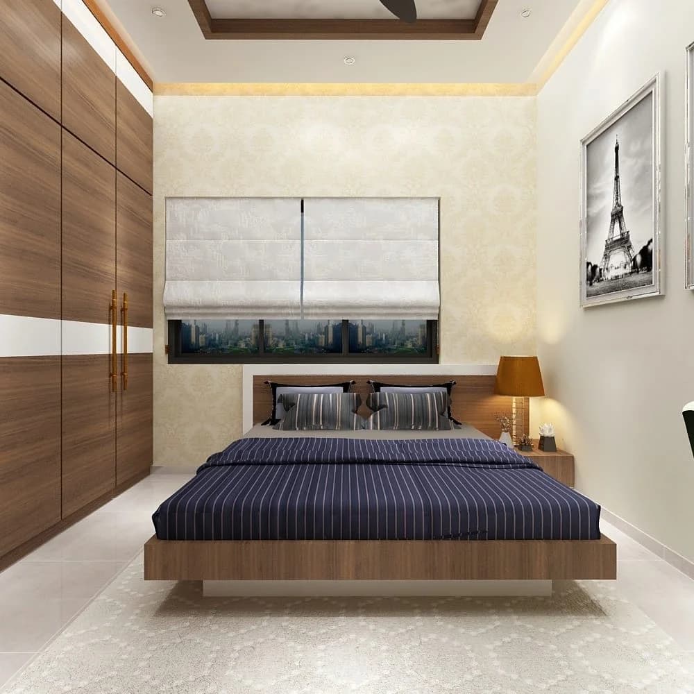 Arman Laskar – Bedroom Interior Design in New Town, Kolkata - Image 9