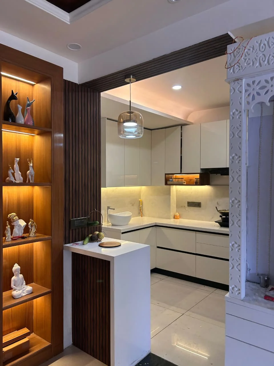 Factory Finish Luxury Modular Kitchen - Image 3