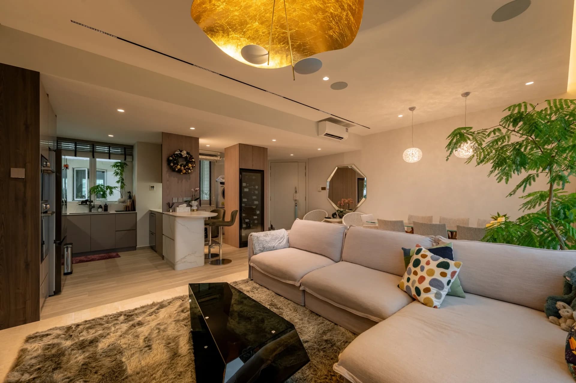 Ashok Das 3BHK – Luxury Interiors in Kolkata